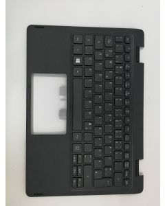 Acer Original V139330AK1 Tastatur inkl. Topcase DE, Schwarz, für Aspire Serie 