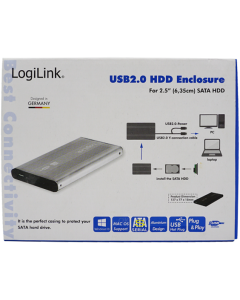LogiLink USB 2.0 HDD SATA Festplattengehäuse