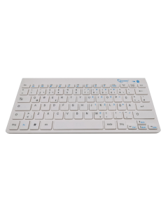 Gembird Slimline bluetooth keyboard weiß QWERTY