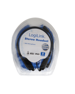 LogiLink Stereo Headset mit Volume Control