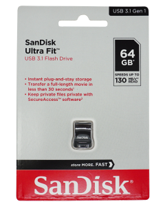 SanDisk 64GB USB 3.1 Stick